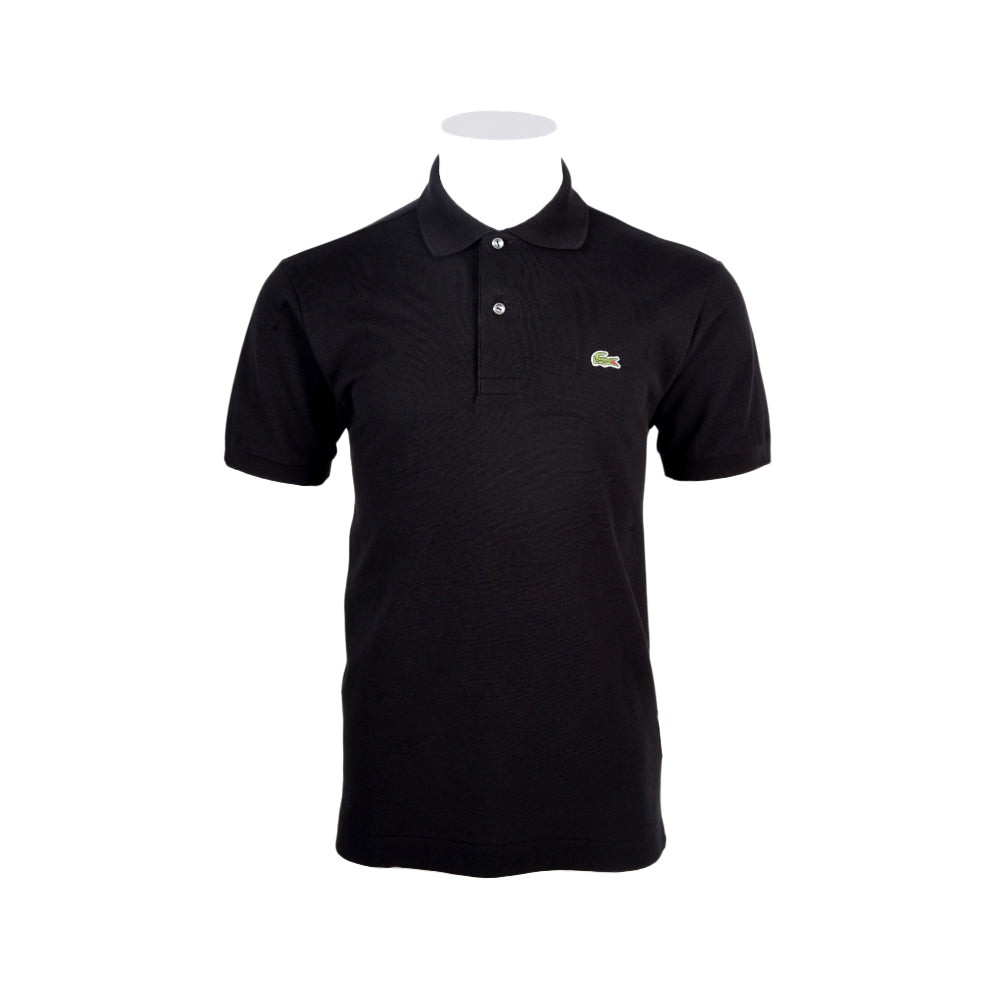LAC MEN S/S POLO SHIRT L1212-031 BLK S (IRS) XL - MamasJan mens wear