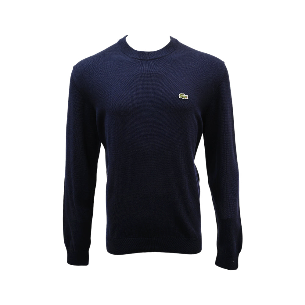 LAC MEN L/S V-NECK SWEATER AH1985-166 NVY M (IRW) XL - MamasJan mens wear