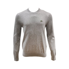 LAC MEN L/S R-NECK SWEATER AH1985-CCA GRY L (IRW) XL - MamasJan mens wear