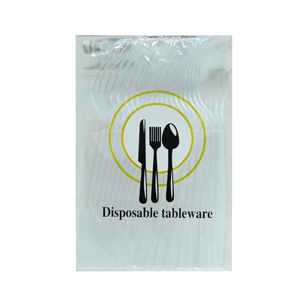 DISPOSIBLE SPOON TRANSPARENT 20PC PACK IR 50707-30 Default Title - MamasJan Grocery Nonfood