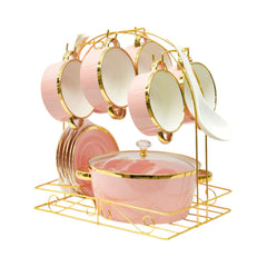 SOUP SET 22PC HOME PLUS BXM2872-20/S-4 Default Title - MamasJan Crockery