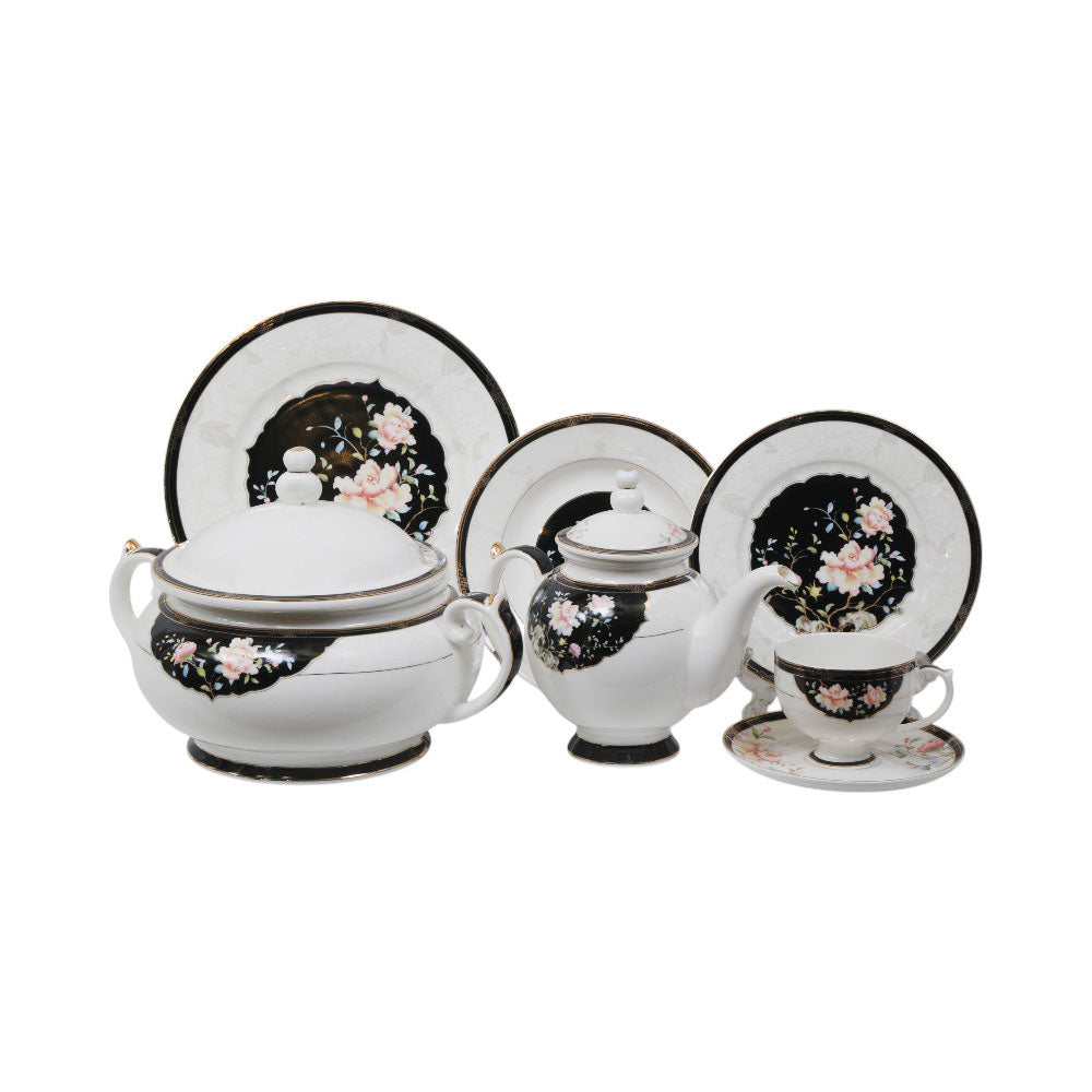 DINNER SET 71PC BONE CHINA SSW-27 Default Title - MamasJan Crockery