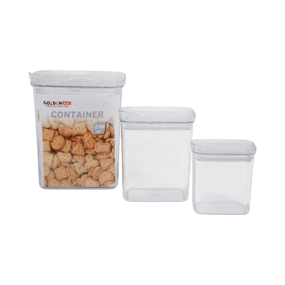 JAR SET 3PC ACRYLIC IR 50960-81 Default Title - MamasJan Crockery
