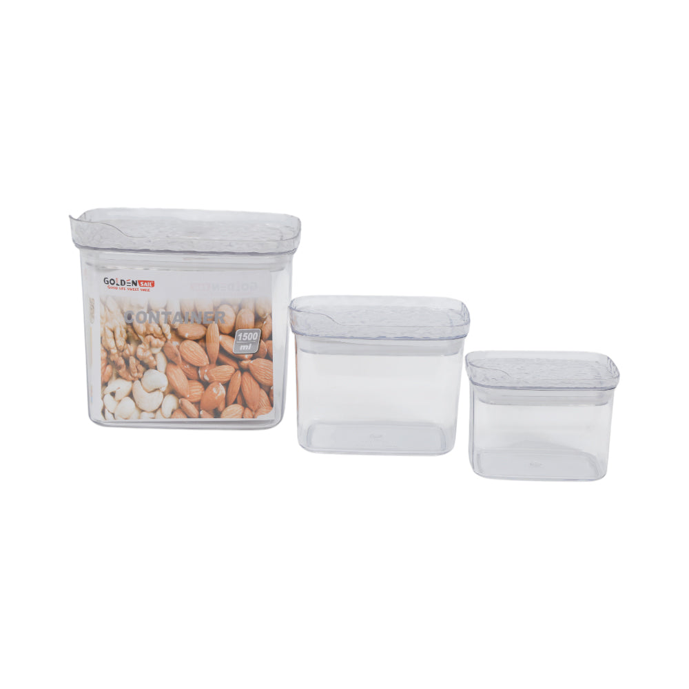 JAR SET 3PC ACRYLIC IR 50960-84 Default Title - MamasJan Crockery