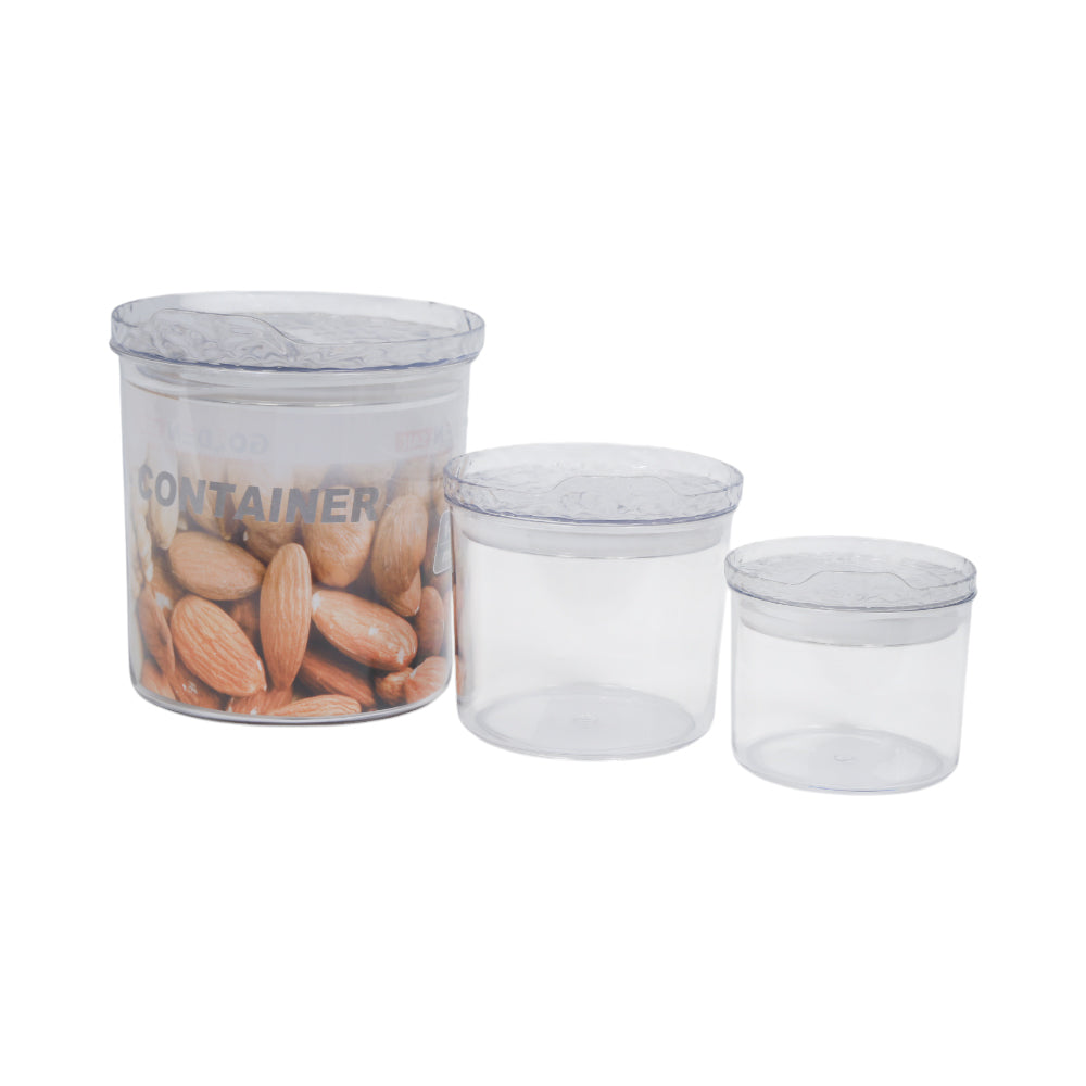 JAR SET 3PC ACRYLIC IR 50960-86 Default Title - MamasJan Crockery