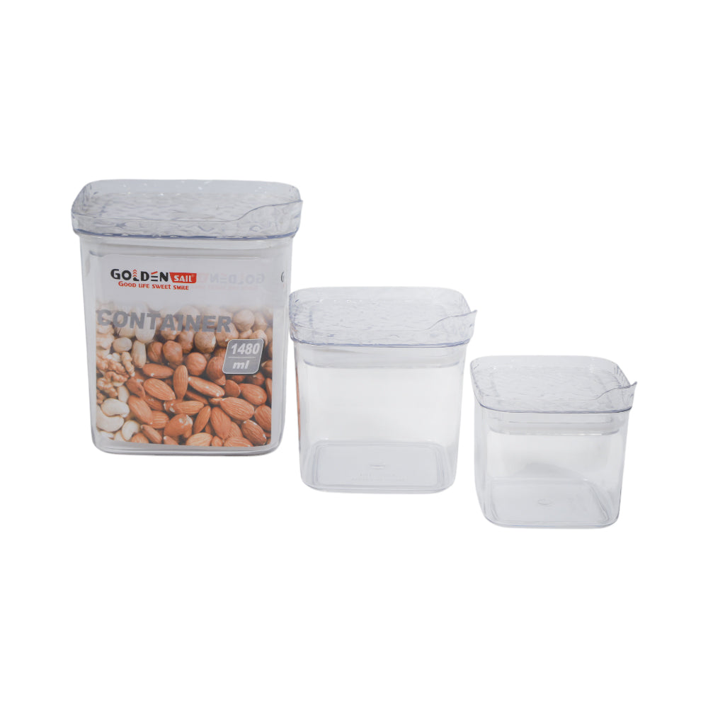 JAR SET 3PC ACRYLIC IR 50960-85 Default Title - MamasJan Crockery
