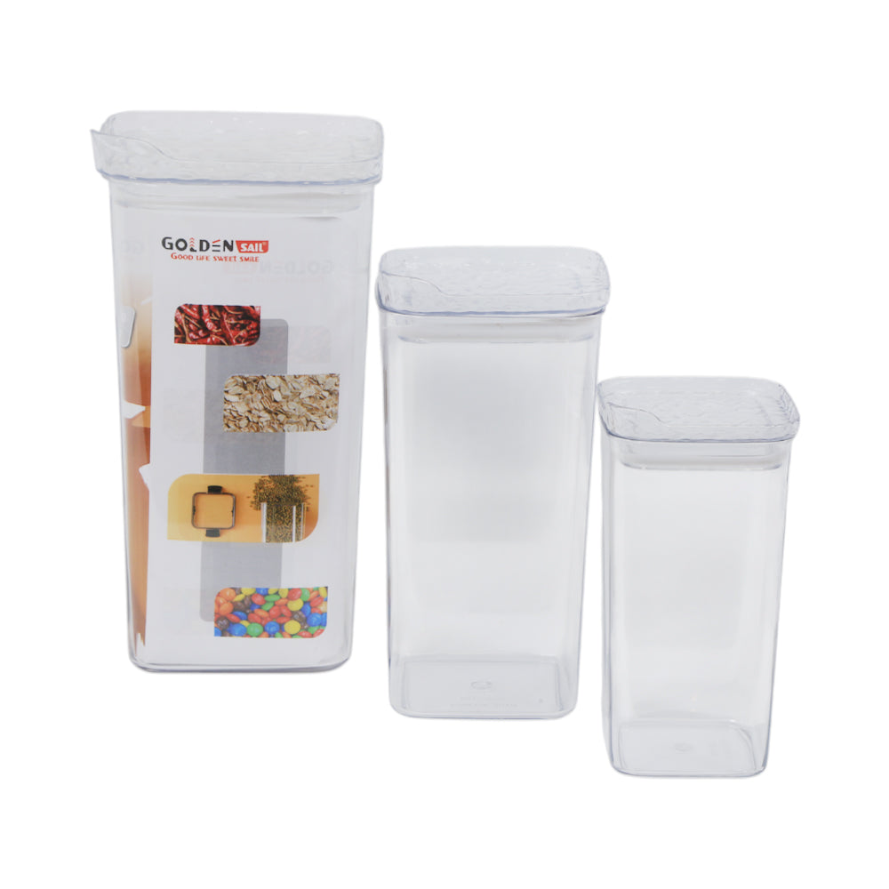 JAR SET 3PC ACRYLIC IR 50960-79 Default Title - MamasJan Crockery