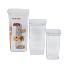 JAR SET 3PC ACRYLIC IR 50960-79 Default Title - MamasJan Crockery