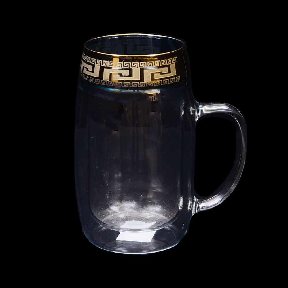MUG DOUBLE WALL GOLD SIMAX 2312-019 Default Title - MamasJan Crockery