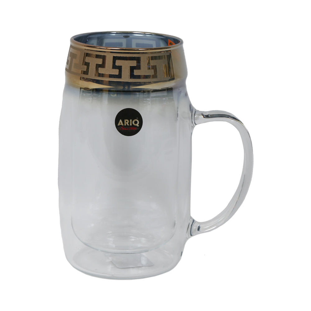 MUG DOUBLE WALL GOLD SIMAX 2312-022 Default Title - MamasJan Crockery