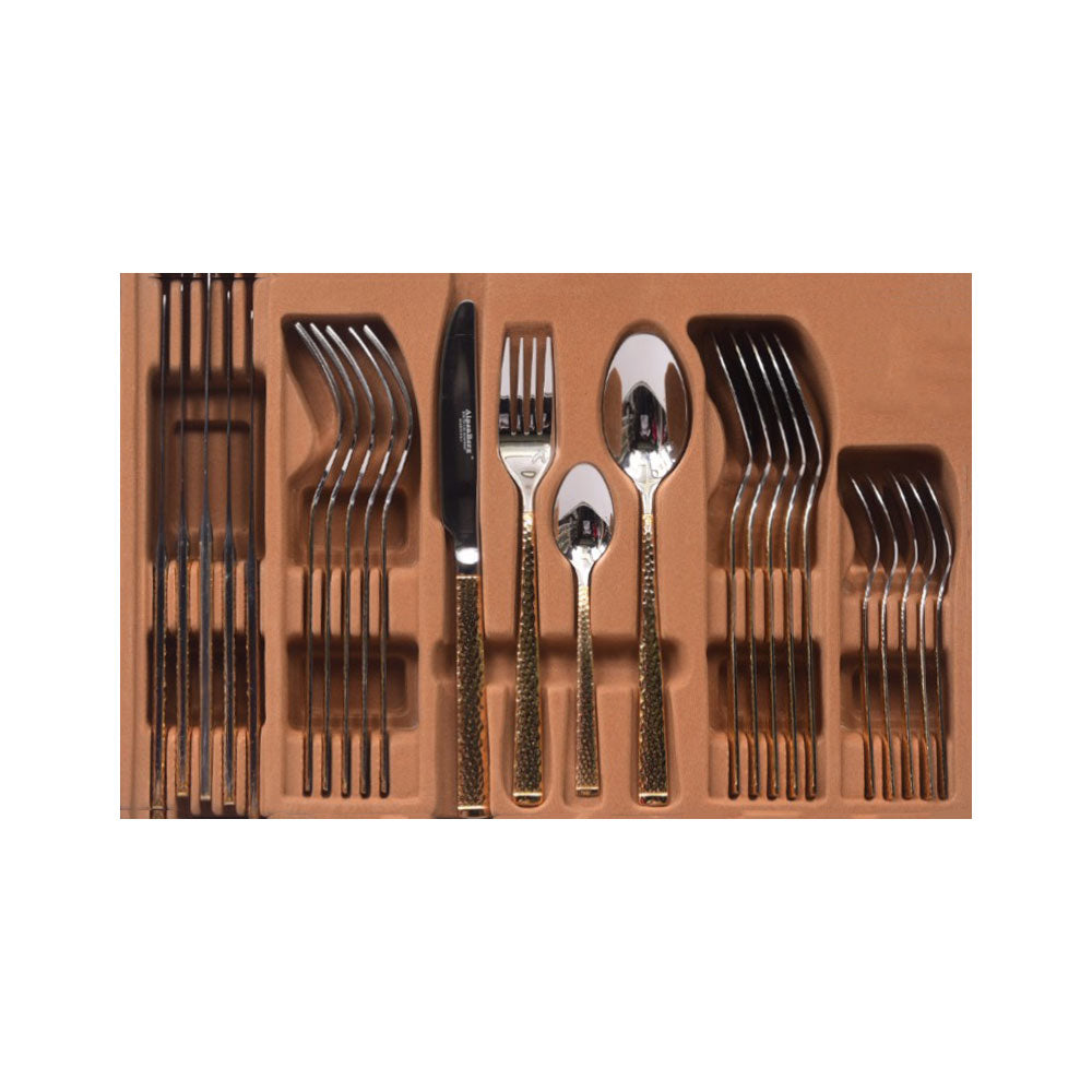 CUTLERY SET 24PC ALPEN BERG EE115 Default Title - MamasJan Crockery