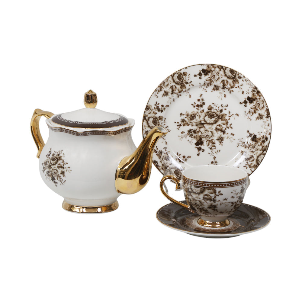 TEA SET 24PC MORE & MORE DS21A662 AW Default Title - MamasJan Crockery