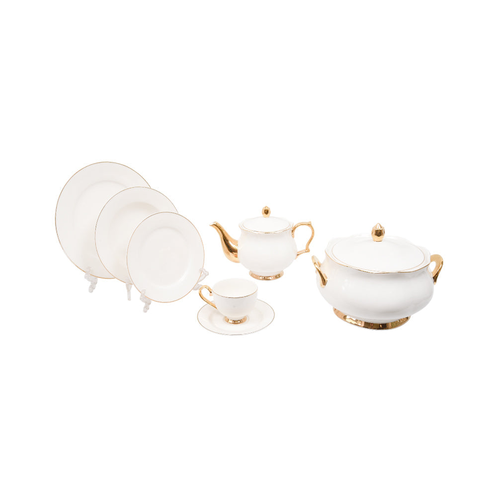 DINNER SET 65PC MORE & MORE DSGG2 AW Default Title - MamasJan Crockery