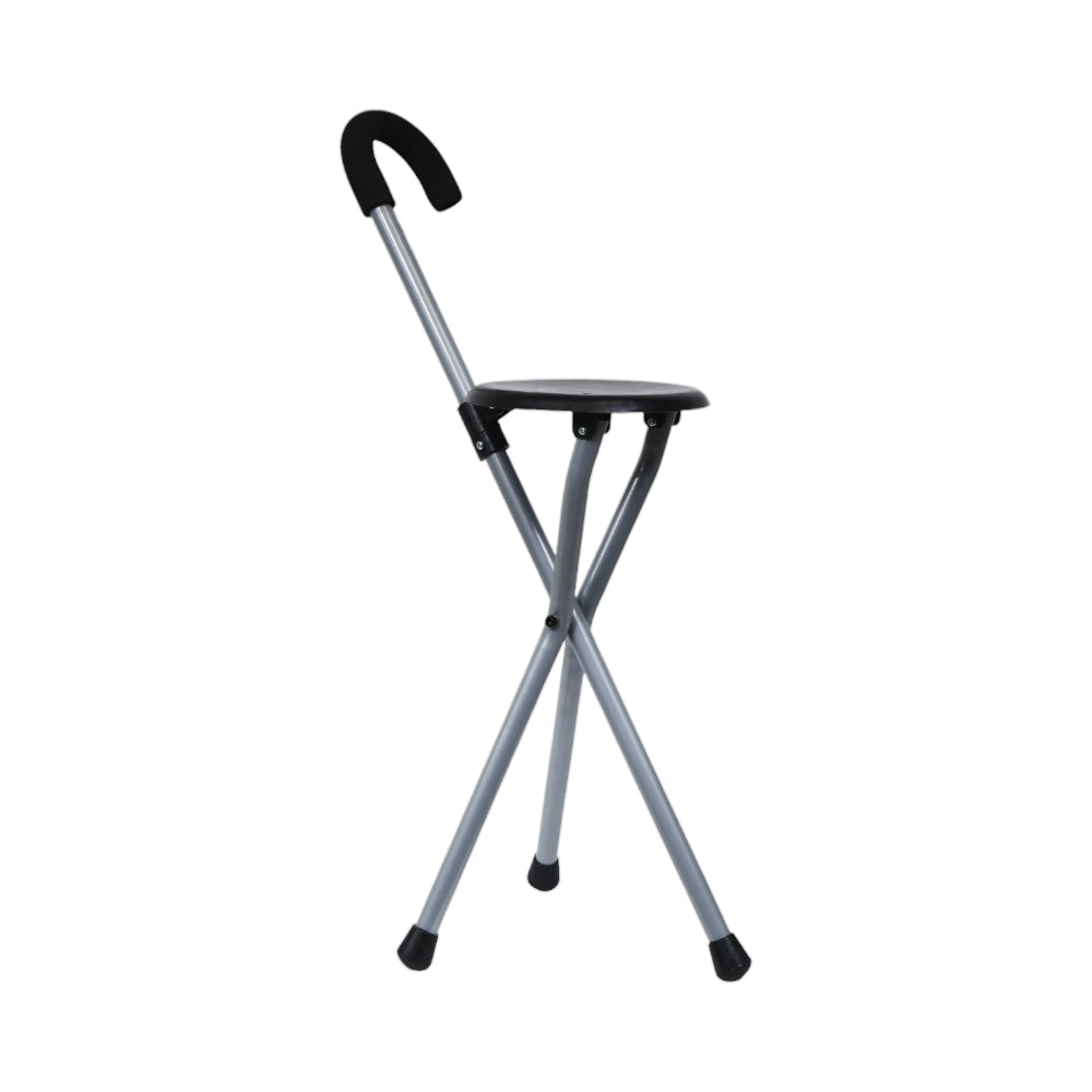 WALKING STICK WITH CHAIR IR 15506-5 Default Title - MamasJan Crockery