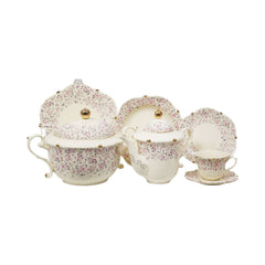 DINNER SET 75PC BONE CHINA KY6402 MS Default Title - MamasJan Crockery