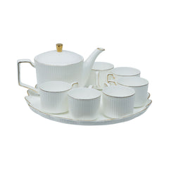 COFFEE SET 9PC CERAMIC DFY-TS001 AE Default Title - MamasJan Crockery