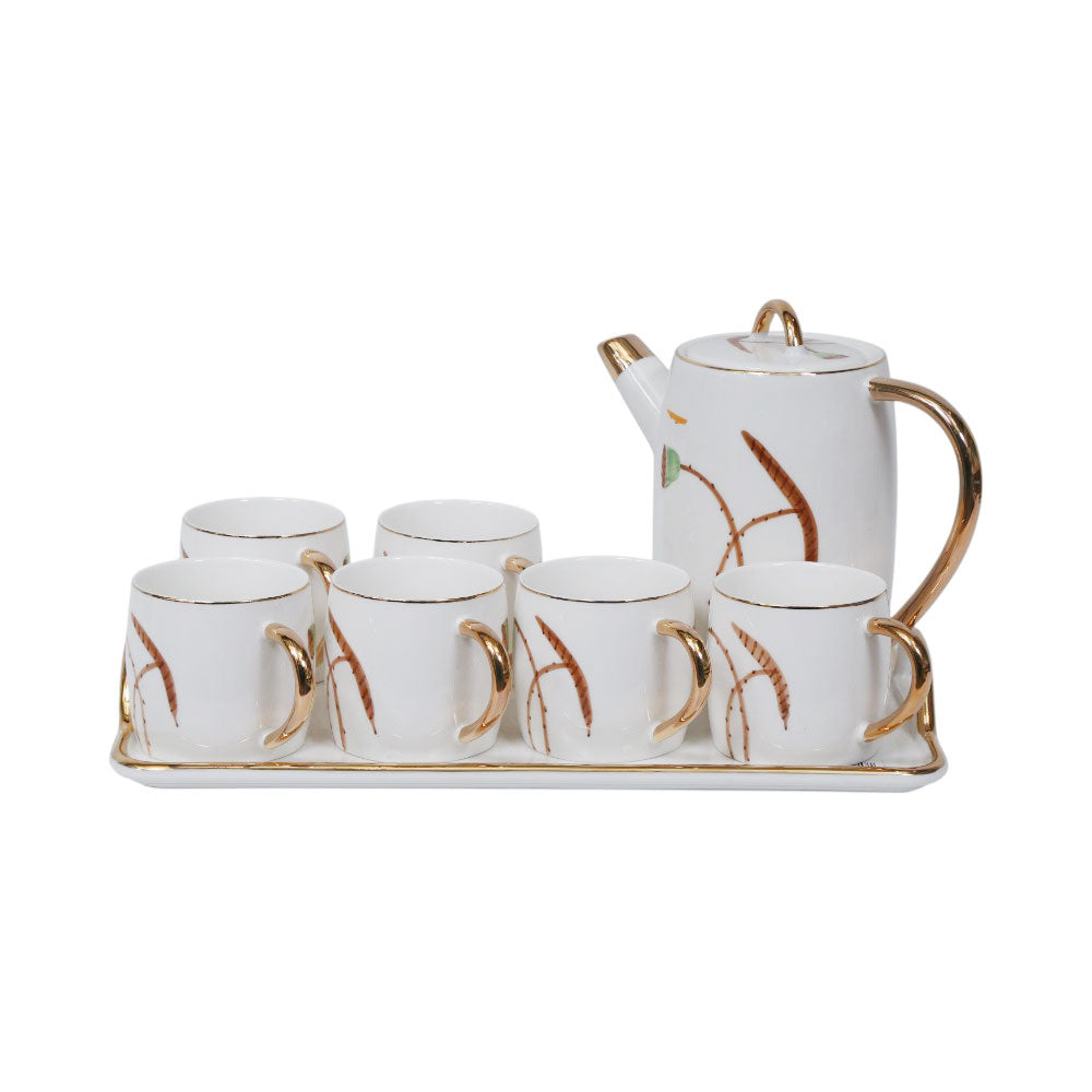COFFEE SET 9PC CERAMIC DFY-TS009 AE Default Title - MamasJan Crockery
