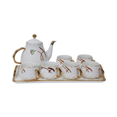 COFFEE SET 9PC CERAMIC DFY-TS006 AE Default Title - MamasJan Crockery
