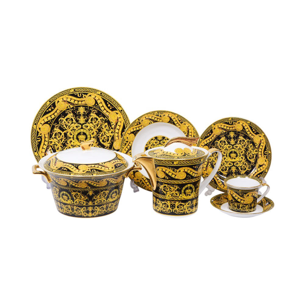DINNER SET 85PC ROYAL BISTRO 870 Default Title - MamasJan Crockery