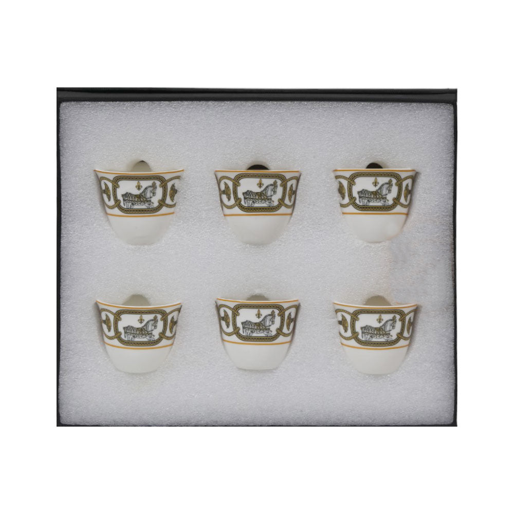 KEHWA CUP SET 6PC ROYAL BISTRO 675W Default Title - MamasJan Crockery