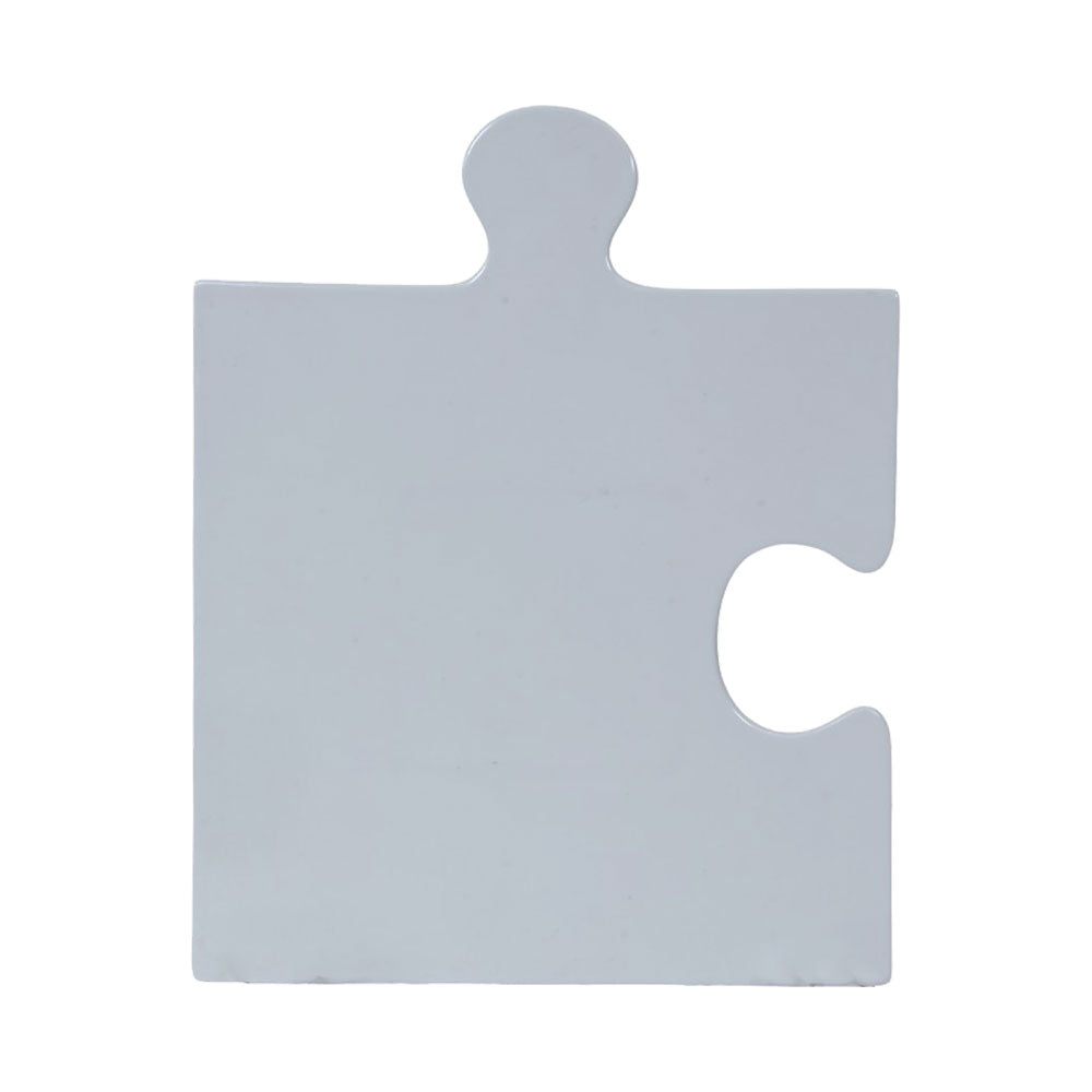 DISH WHITE PORCELAIN 12 INCH JIGSAW PUZZLE IR Default Title - MamasJan Crockery