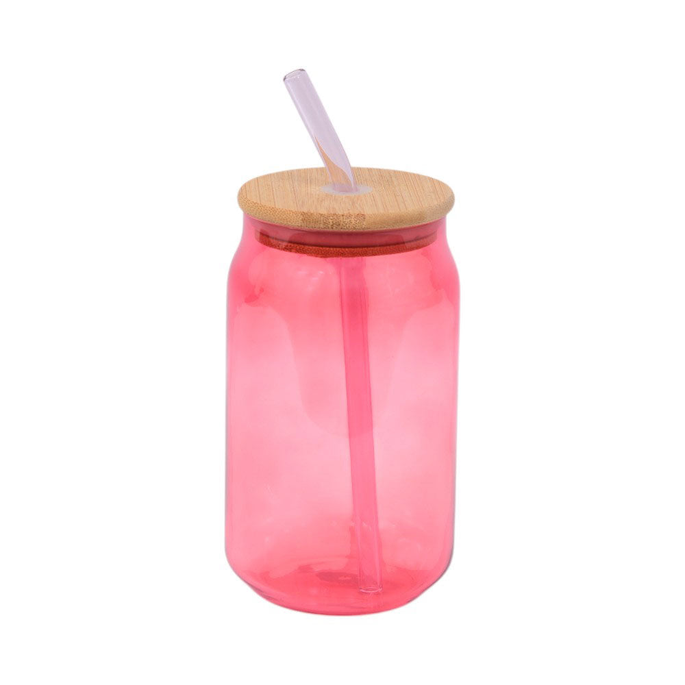 MUG WITH STRAW ECHOU 540 ML EPG61-L1C Default Title - MamasJan Crockery