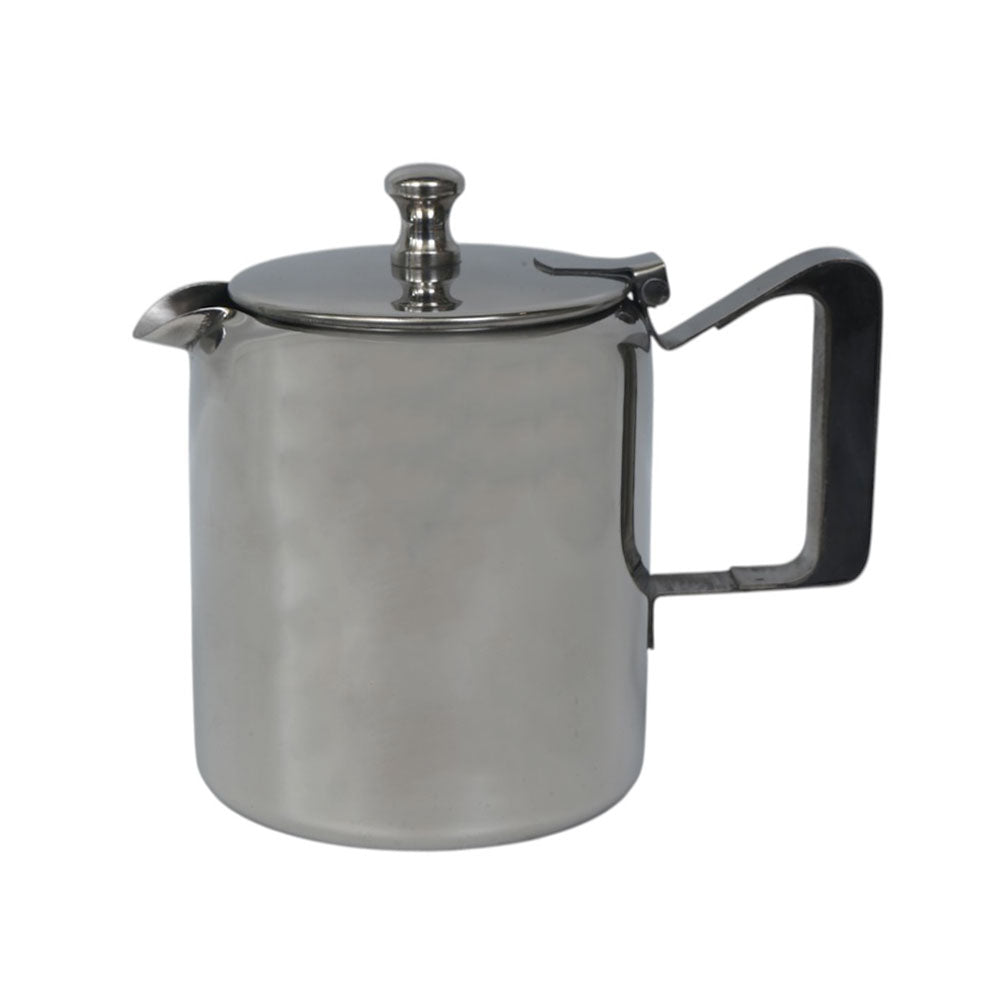 TEA POT STEEL 4 CUP SHINE 4087 Default Title - MamasJan Crockery