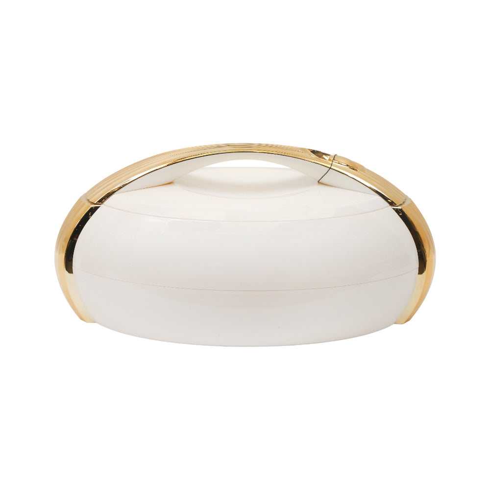 HOT POT FOREVER GOLD 6 LTR WHITE WITH GOLD ZFA600 Default Title - MamasJan Crockery