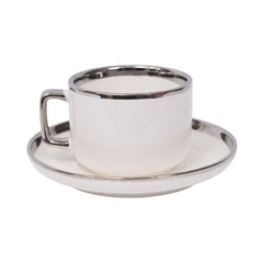 CUP & SAUCER SET 6PC CERAMIC 1125-3-S Default Title - MamasJan Crockery