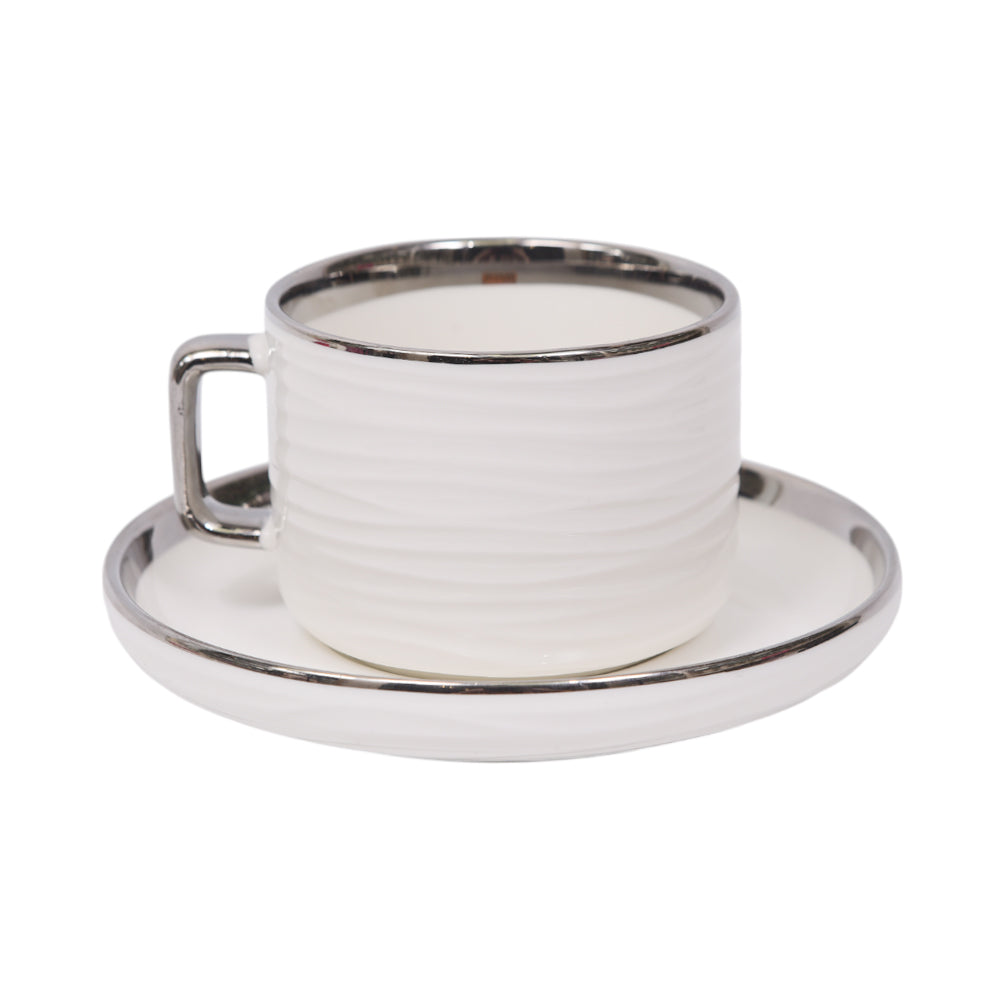CUP & SAUCER SET 6PC CERAMIC 1125-2-S Default Title - MamasJan Crockery