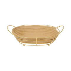 BREAD BASKET IR STM-002 Default Title - MamasJan Crockery
