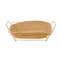 BREAD BASKET IR STM-003 Default Title - MamasJan Crockery