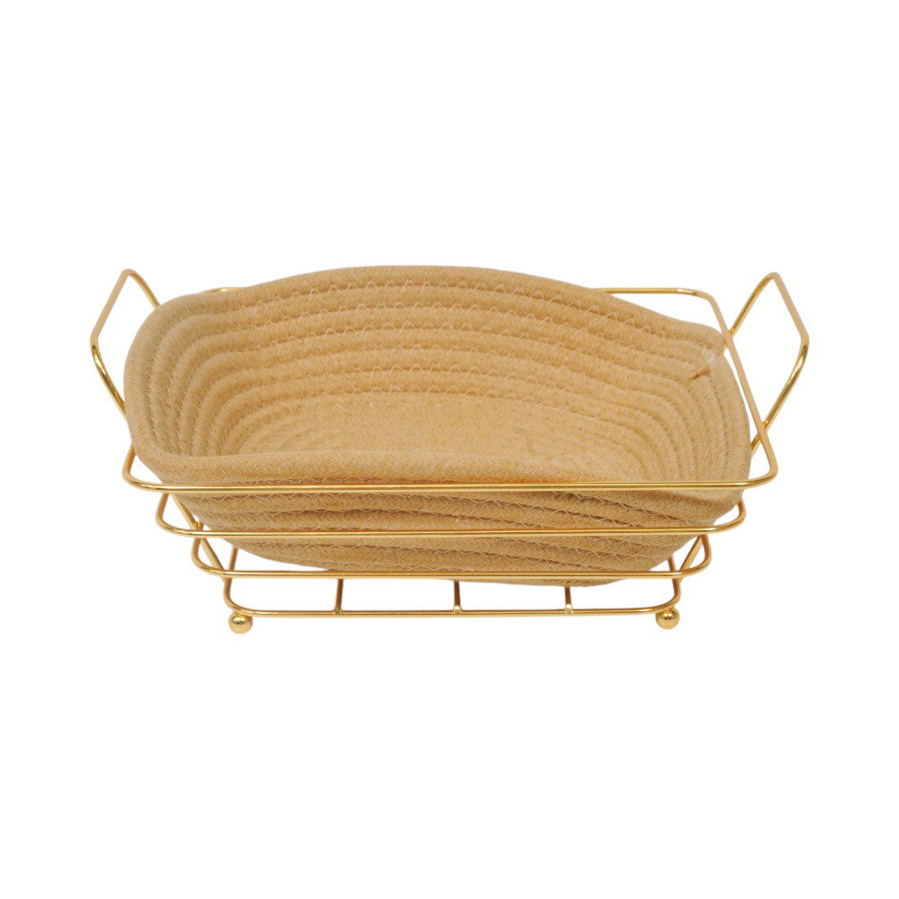 BREAD BASKET IR STM-004 Default Title - MamasJan Crockery