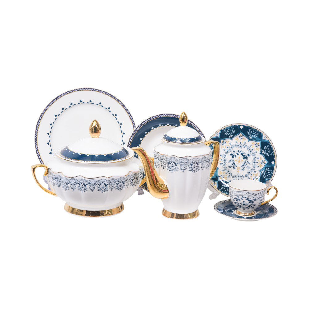 DINNER SET 65PC MORE & MORE DS21A471 Default Title - MamasJan Crockery
