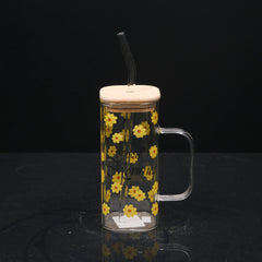MUG WITH STRAW IR 4345-11/D47-51 Default Title - MamasJan Crockery