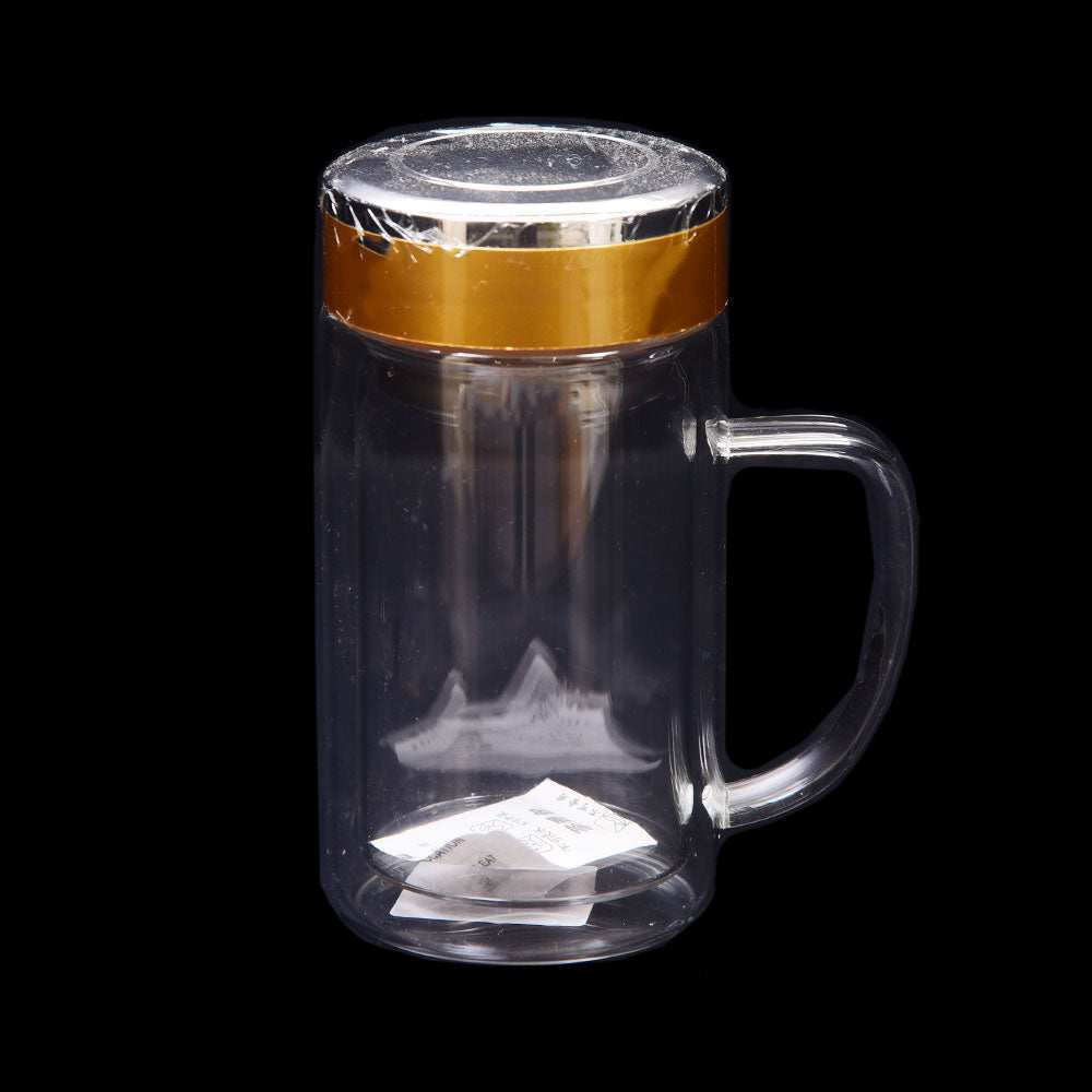 MUG GLASS INSULATED DOUBLE WALL IR H6-10 Default Title - MamasJan Crockery