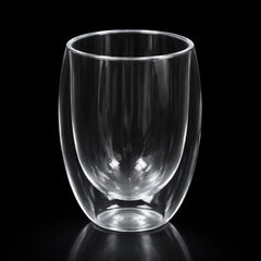 GLASS DOUBLE WALL 450 ML IR JJ15-18 (Pack of 6) Default Title - MamasJan Crockery