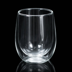 GLASS DOUBLE WALL 350 ML IR JJ72-73 (Pack of 6) Default Title - MamasJan Crockery
