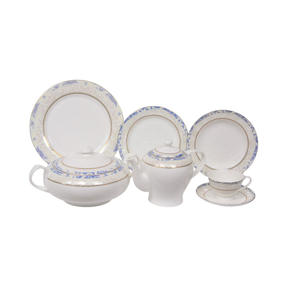 DINNER SET 71PC JOHNWOOD B23C11G ET Default Title - MamasJan Crockery