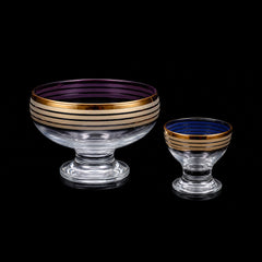 FRUIT SET 7PC PSB HOME & TABLE CUT GOLD L97076-HGA27 Default Title - MamasJan Crockery