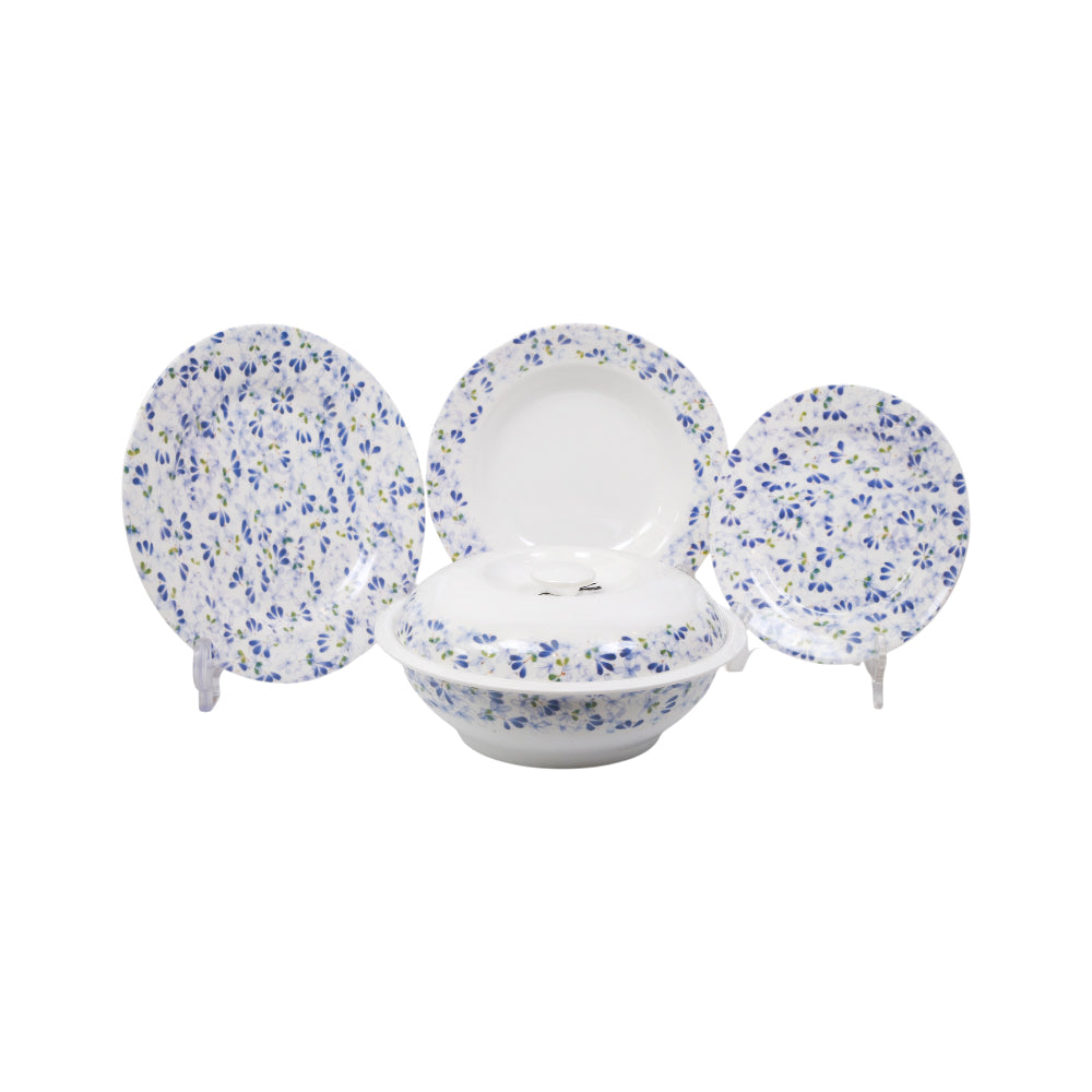 DINNER SET 53PC MELAMINE ROUND 142100E Default Title - MamasJan Crockery