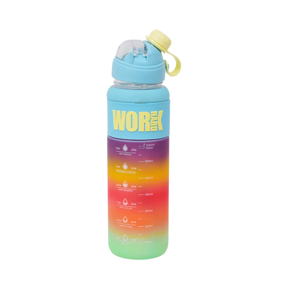WATER BOTTLE ACRYLIC IR 1000 ML 8064-1/Z80-82 Default Title - MamasJan Crockery