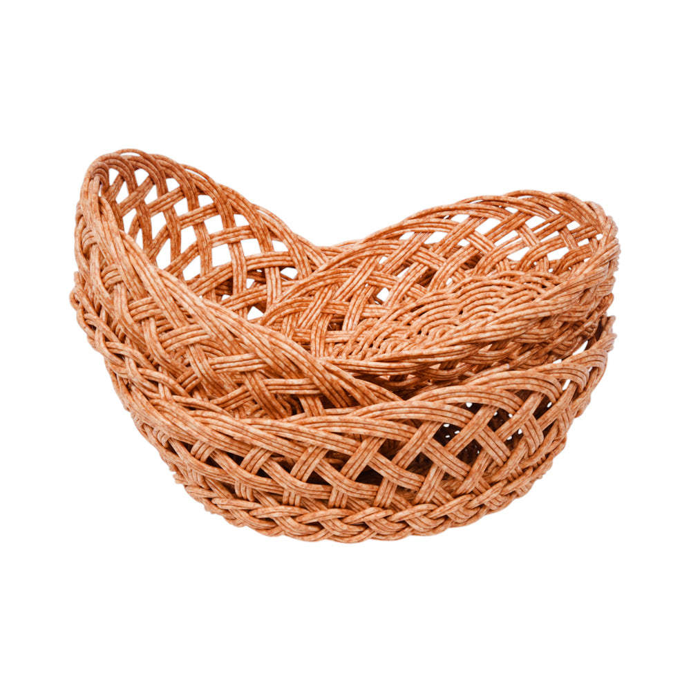 BREAD BASKET SET 3PC IR 981-52 Default Title - MamasJan Crockery