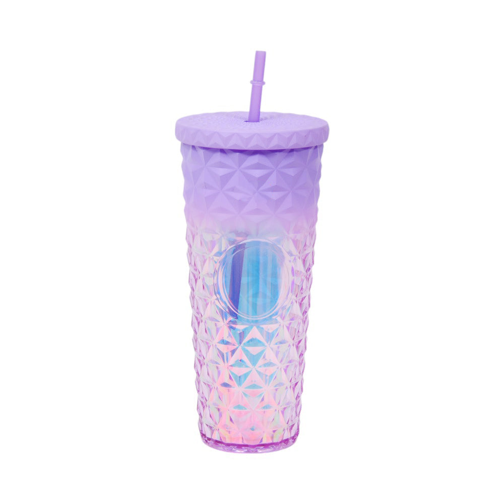 MUG WITH STRAW ACRYLIC IR LLB200010/W29-31 Default Title - MamasJan Crockery