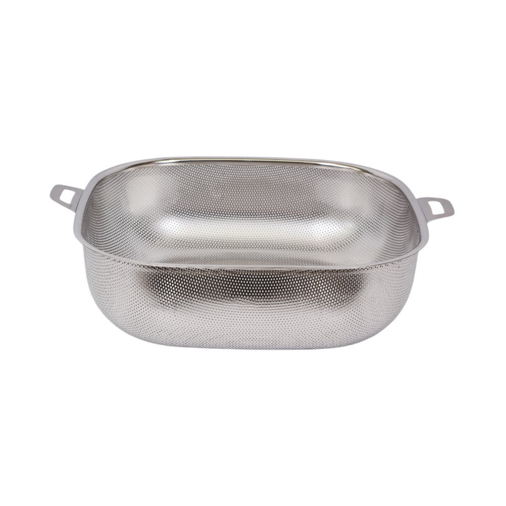 STRAINER BASKET STEEL SQUARE IR 36 CM 51-53 Default Title - MamasJan Crockery