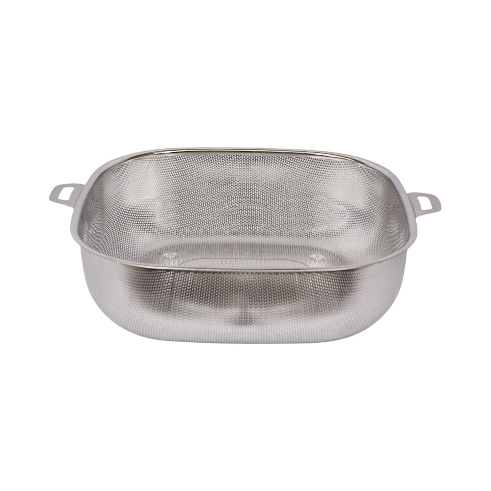 STRAINER BASKET STEEL SQUARE IR 38 CM 54-56 Default Title - MamasJan Crockery