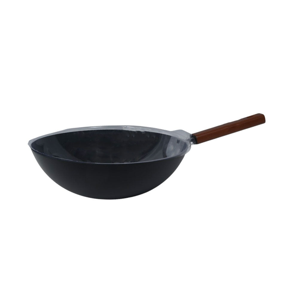 WOK NON STICK SINGLE HANDLE IR 32 CM KK5-7 Default Title - MamasJan Crockery