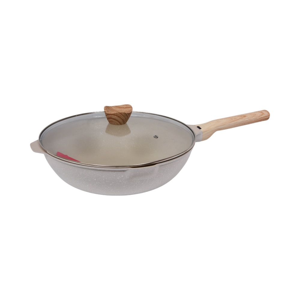 WOK NON STICK SINGLE HANDLE IR 32 CM XR2072/KK19-21 Default Title - MamasJan Crockery