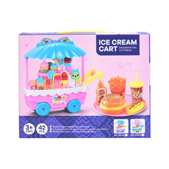 1074-3 ICE CREAM KITCHEN CART A.I Default Title - MamasJan Toys