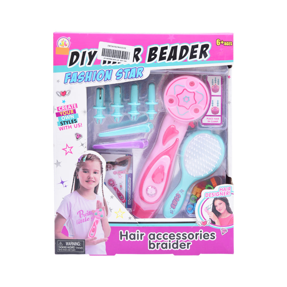 868-120B DIY HAIR BEADER SET A.I Default Title - MamasJan Toys